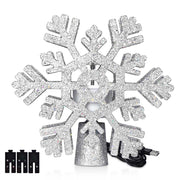 TheLAShop Christmas Tree Star Snowflake Topper Projector