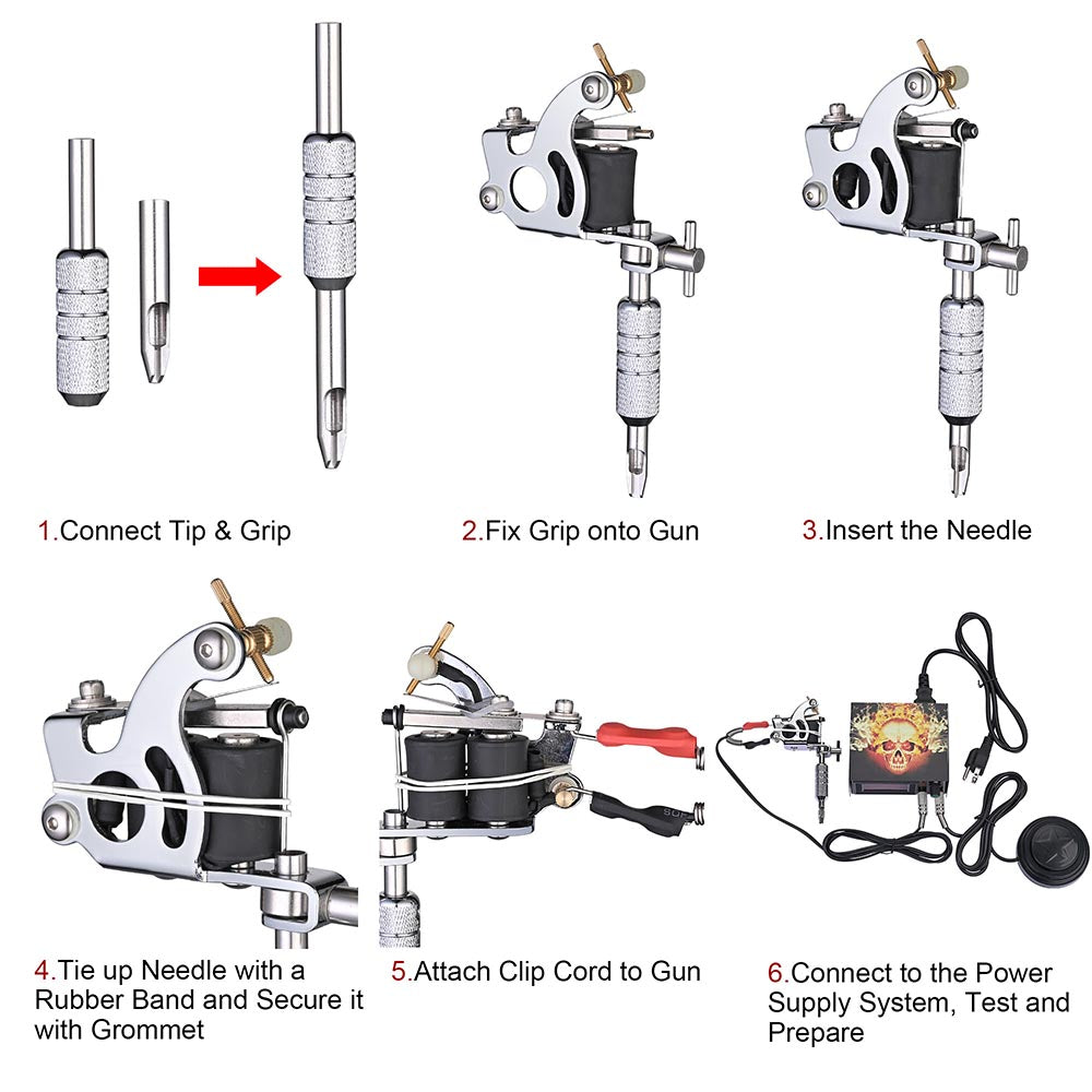 How to Set up Your Tattoo Machine with Pictures  wikiHow