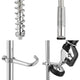 TheLAShop Commercial Pre-Rinse Faucet with Sprayer Wall Mount 41H