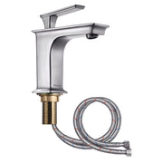 Aquaterior Bathroom Faucet Single Handle for Sinks, 6.7"H