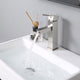 Aquaterior Bathroom Faucet Single Handle Square Hot & Cold 8"H