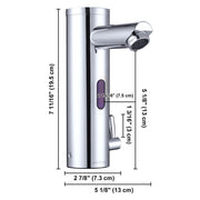 Aquaterior Motion Sensor Touchless Faucet Hot & Cold 8"