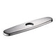 Aquaterior 10" Deck Plate Hole Cover Stainless Steel D1 3/8"