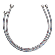 Aquaterior 28" Faucet Connector Hoses 3/8 in. Comp x 1/2 in. FIP