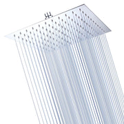 TheLAShop Rain Shower Head 304Stainless Steel Square Top Spray 12"