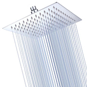 TheLAShop Rain Shower Head 304Stainless Steel Square Top Spray 8"
