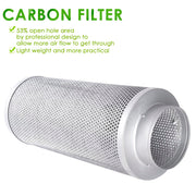 TheLAShop 6"x22" Activated Carbon Filter Grow Room Coconut Charcoal