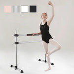 TheLAShop Ballet Barre Adjustable Exercise Bars 4ft