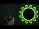 TheLAShop Solar Yard Light Sunflower with Stake Outdoor Waterproof RGB
