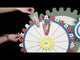 WinSpin Gears Prize Wheel Spinner Tabletop, 24"