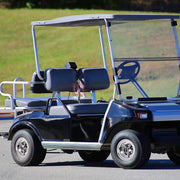 TheLAShop 8" SS Chrome Golf Cart Hub Caps Set of 4 Wheel Covers