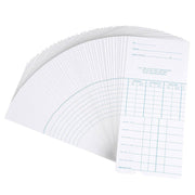 TheLAShop Weekly Attendance Cards 50 Punch Card Package