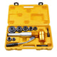 TheLAShop 6 ton 6 Dies Hydraulic Hole Punch Driver Tool Kit