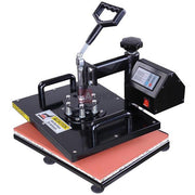 TheLAShop 6in1 12x15 Heat Press Transfer Sublimation Machine Black