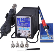 TheLAShop 995D 2in1 Lead Free SMD Hot Air Rework Iron Soldering Station LCD