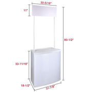 TheLAShop Trade Show Portable Promotional Counter Table Booth Display