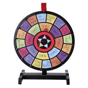 WinSpin 15" Table Top Dry Erase Prize Wheel 2-Circle 2-Pointer