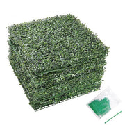 TheLAShop Artificial Hedge Boxwood Wall Panels 20"x20" 12ct/Pack