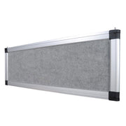 TheLAShop Tabletop Folding Panel Display Board Header Gray